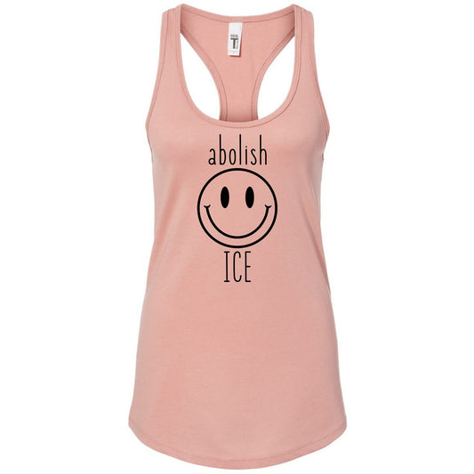 Abolish ICE Women's Racerback Tank