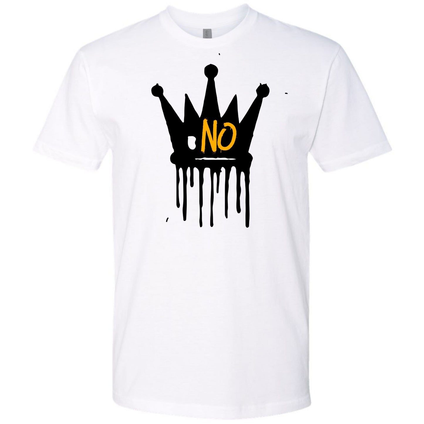 No Kings Graffiti Drip Protest Tee