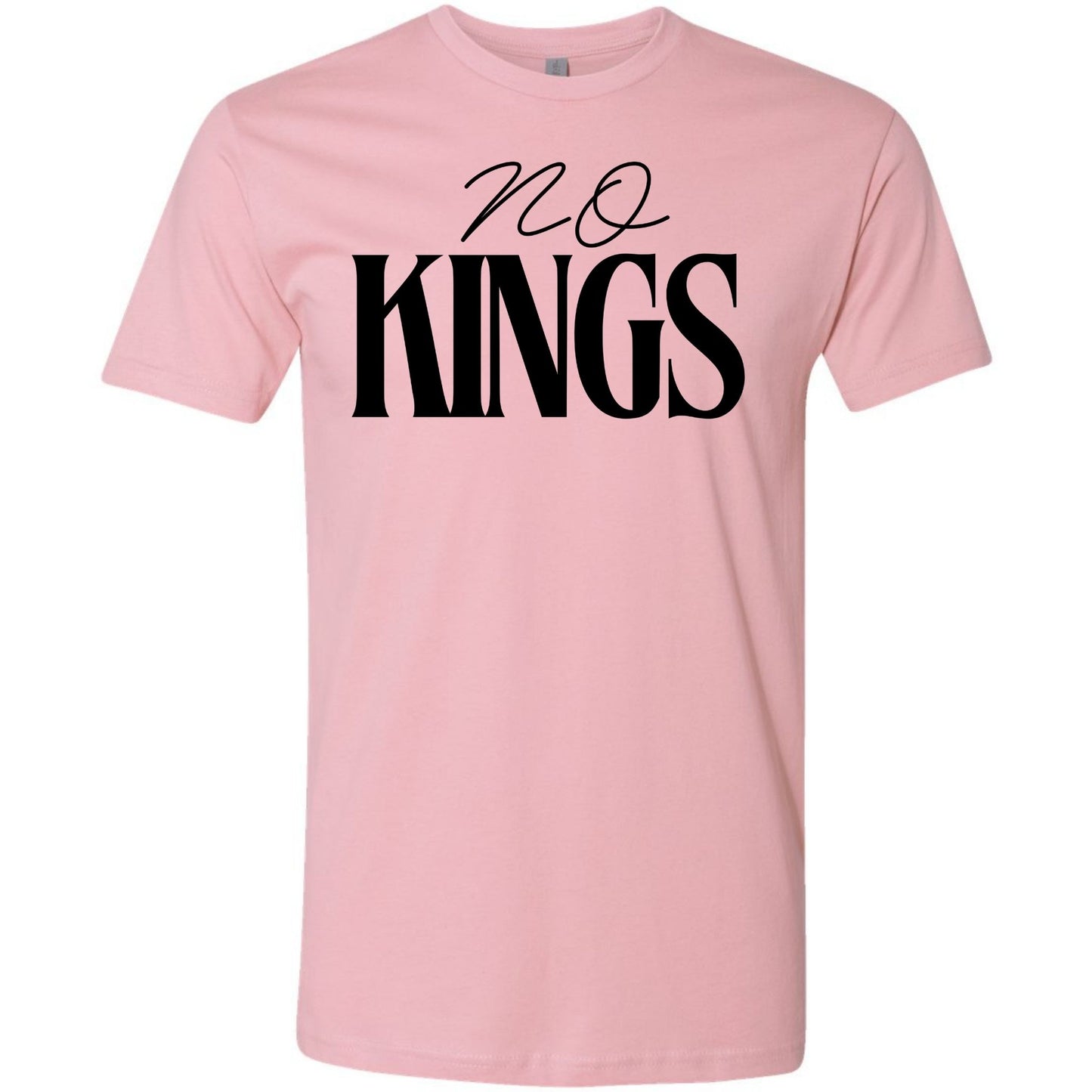 No Kings - Unisex Pink Protest Tshirt