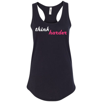 Think Harder Retro Graphic Tank