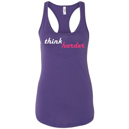 Think Harder Retro Graphic Tank
